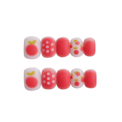 Künstlerisches dekoratives Press-on-Nagelset