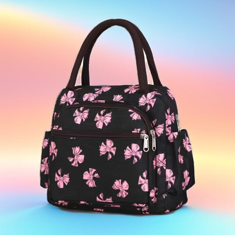 Katze Druck Isolierte Lunch Tasche Brehn