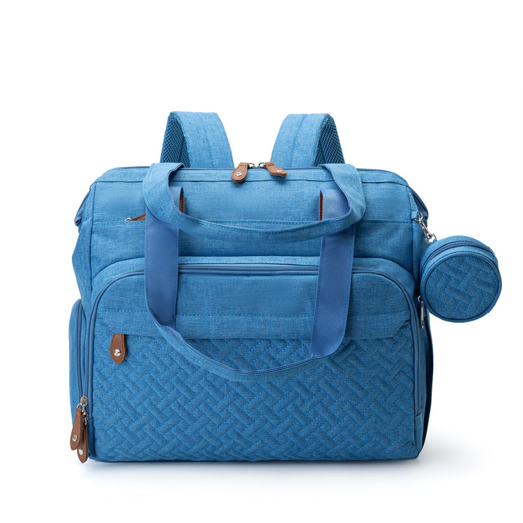 Multifunktionales Wickelrucksack-Set Brehn