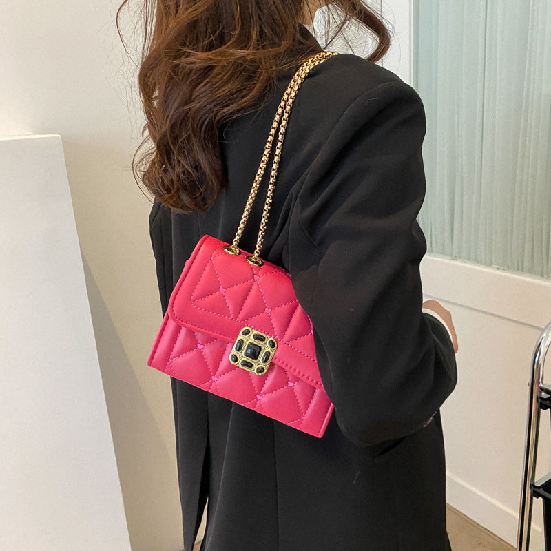 Elegante gesteppten Abendhandtasche