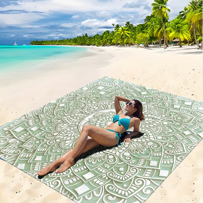 Mandala Design Strandmatte Brehn