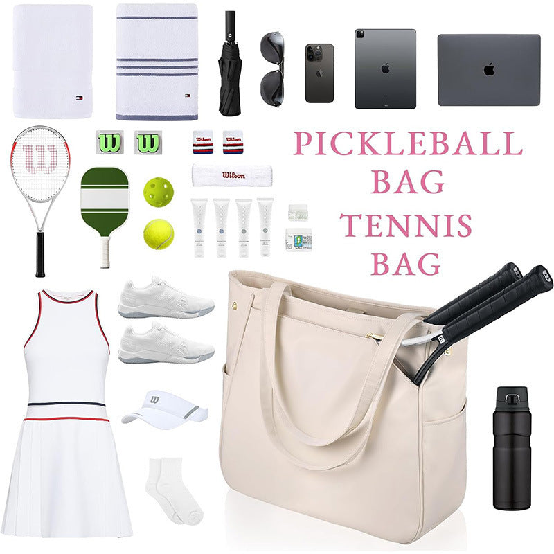 Sportliche Tennis-Tasche mit Spezialisierten Fächern für Schläger und Zubehör Brehn