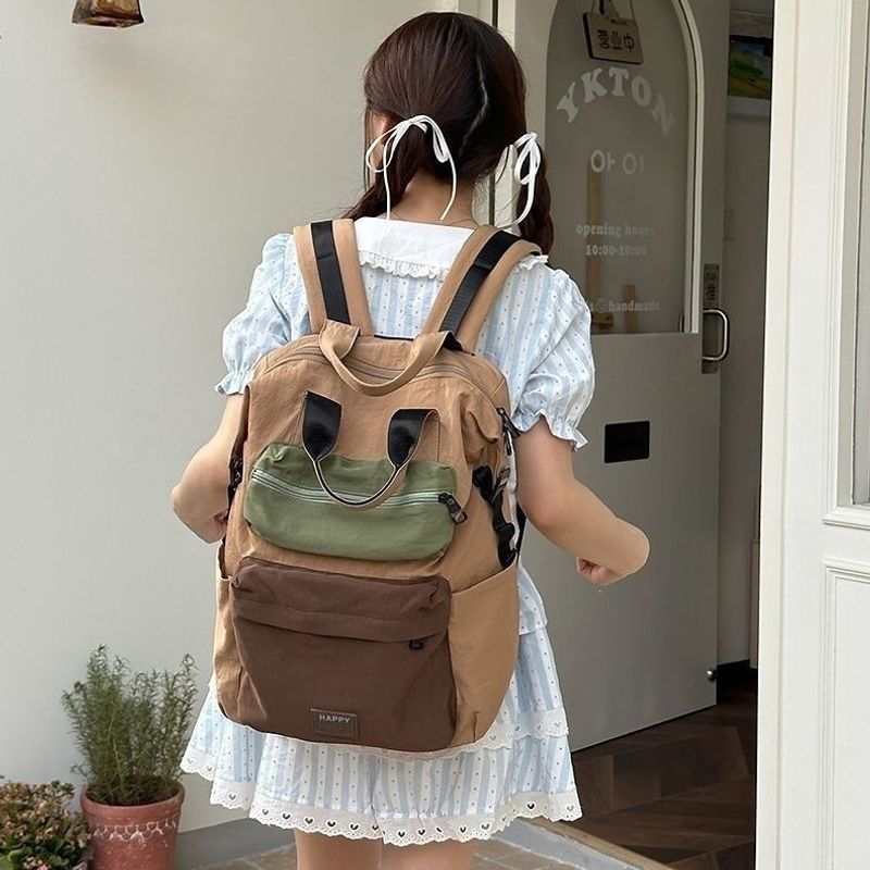 Stylischer Urban-Rucksack mit mehreren Fächern Brehn