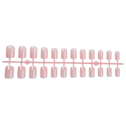 Premium Kurze Press-On-Nägel Set Brehn
