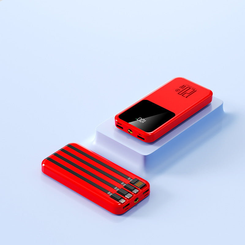Hochleistungs-Powerbank mit Integrierter Digitalanzeige und Schnellladefunktion Brehn