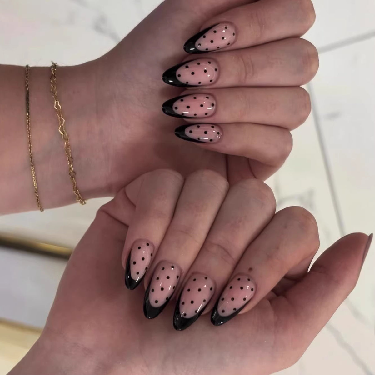 Dekorative Stiletto Nagelkunst Design Brehn