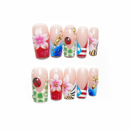 Dekoratives Nagelkunst-Set