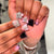 Glamouröse dekorative Press-On-Nagelkunst Brehn