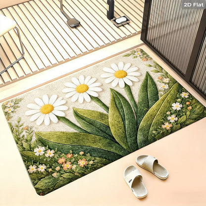 Floral Design Badematte Brehn