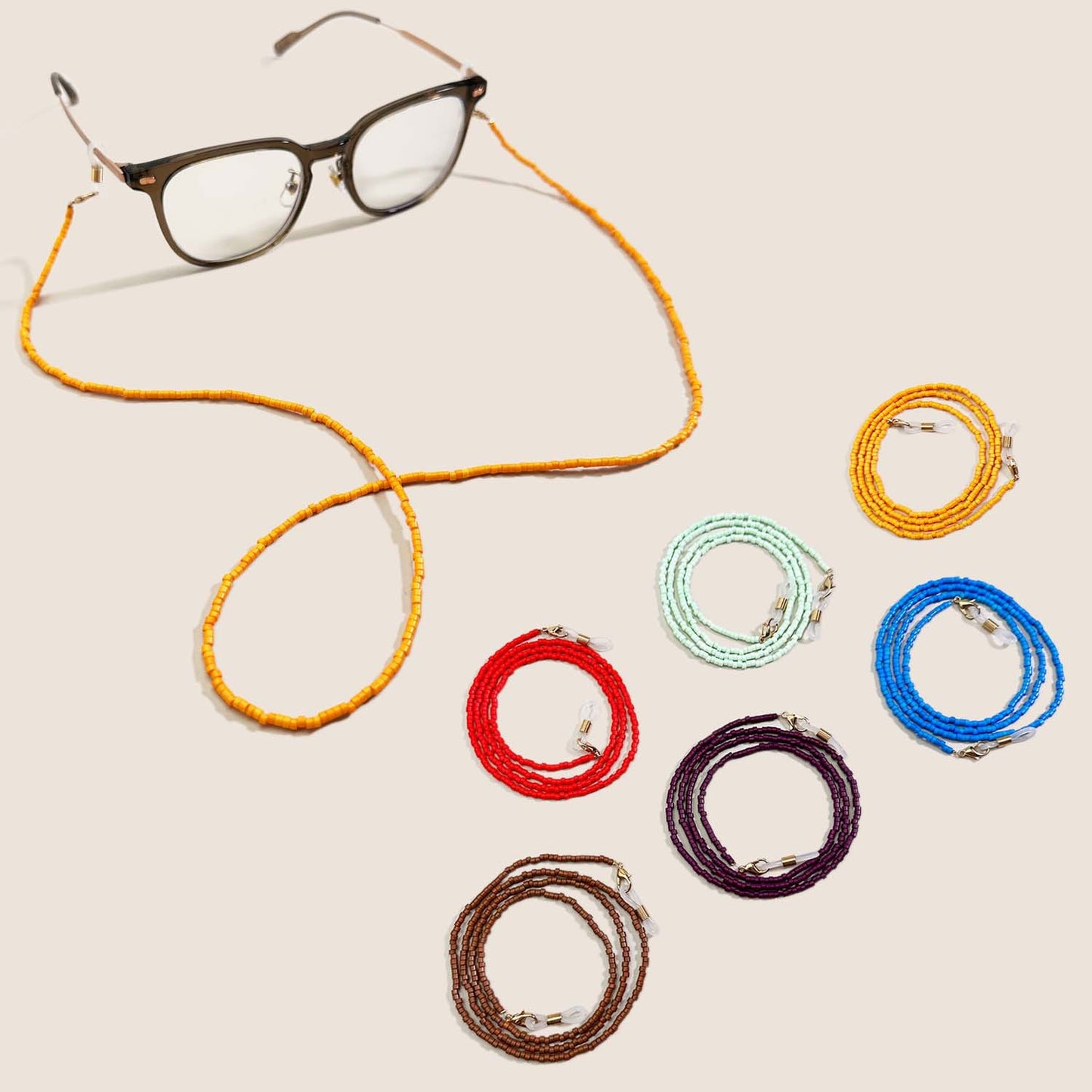 Beaded Eyewear Chain Brehn