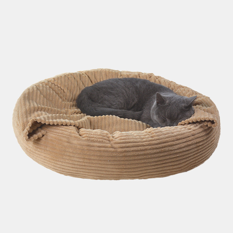 Gemütliches Rundes Hundebett
