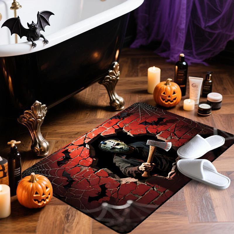Spooky Horror-Themen Badmatte