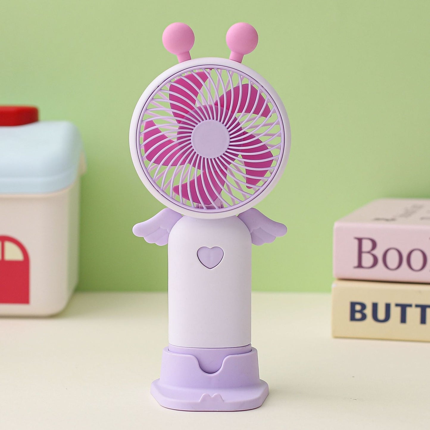Damen tragbarer Handventilator mit süßem Tierdesign Brehn