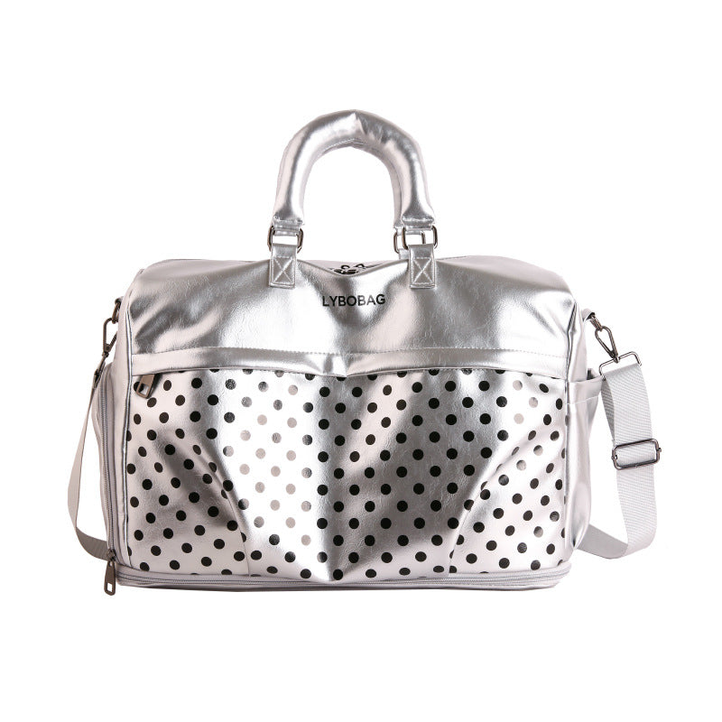 Stylische gepunktete Reis-Duffel-Tasche Brehn