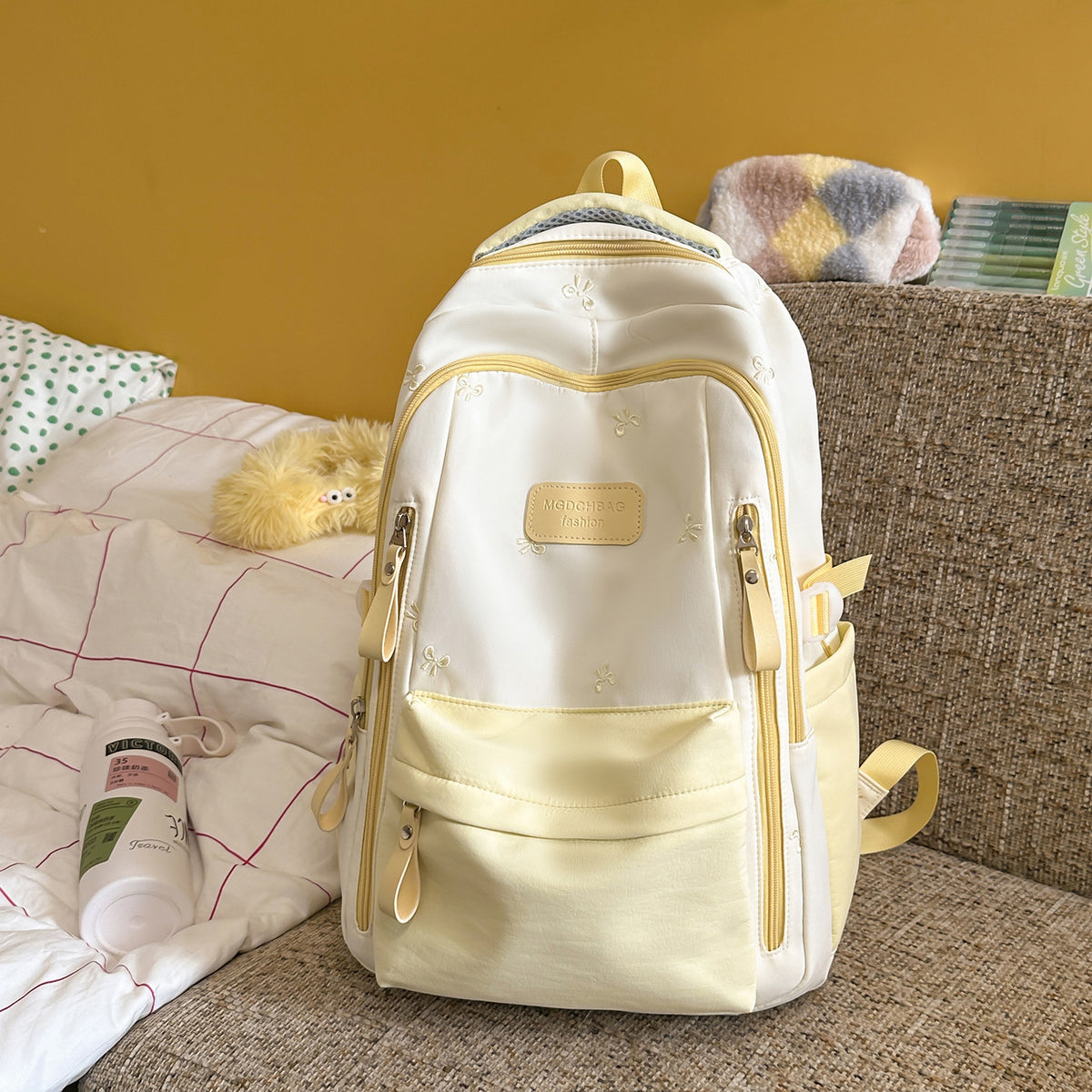 Stylische bedruckte Mehrfachfach-Rucksack Brehn
