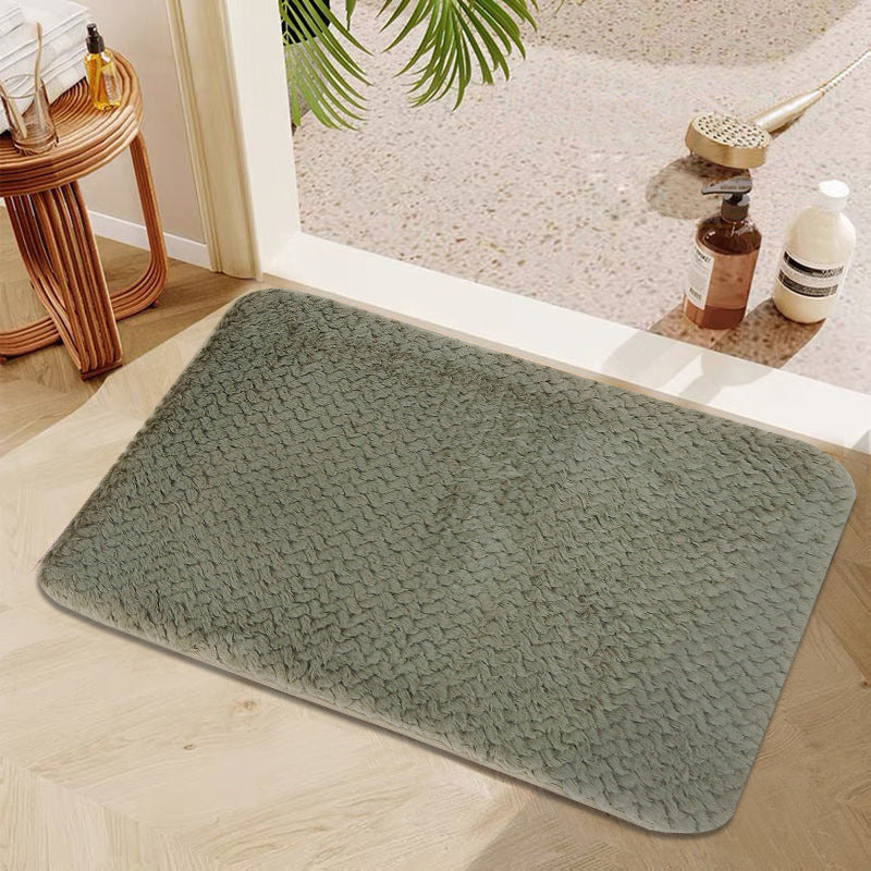 Weiches Plüsch-Badezimmermatten-Set Brehn