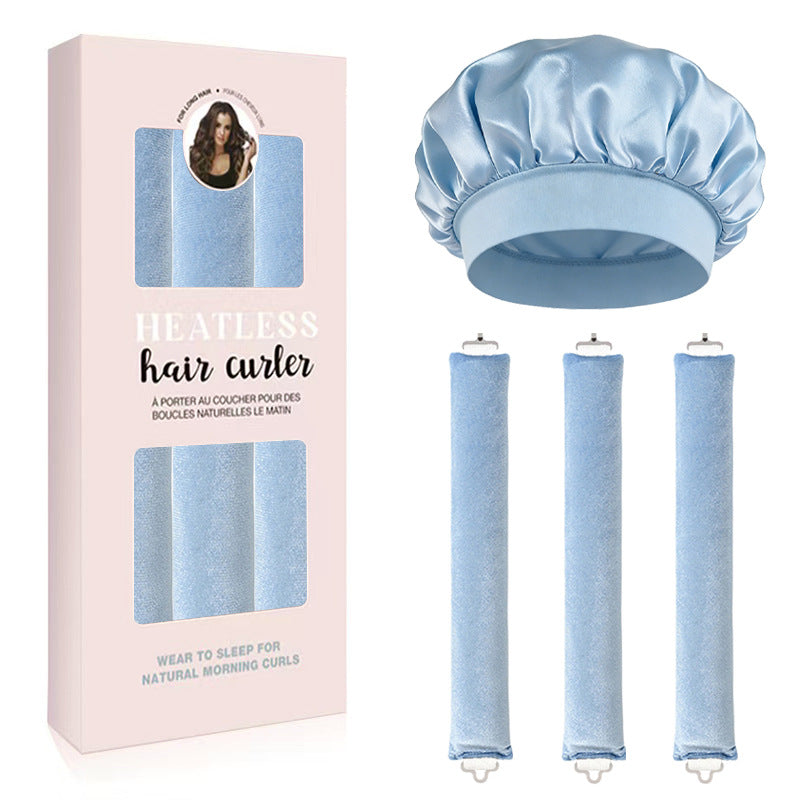 Satin Schlafmütze und Haarknäuel