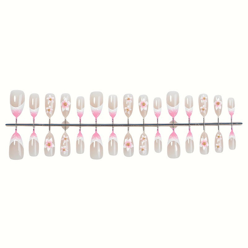 Floral Art Press-On Nail Set Brehn