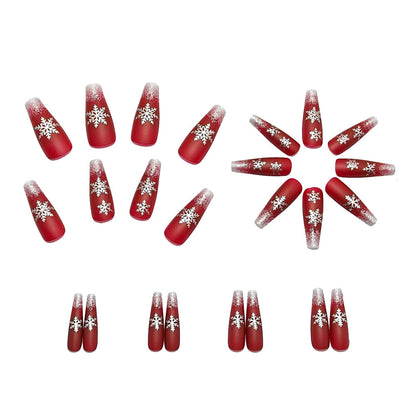 Kreatives Winterliches Nageldesign-Set Brehn