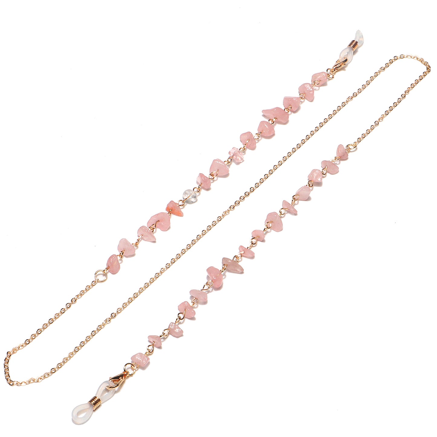 Naturale Kristall Brillen Kette Brehn