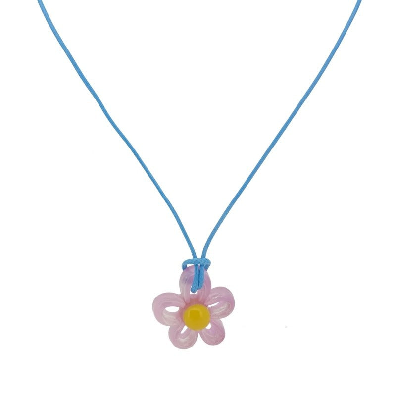 Floral Anhänger Halskette Brehn