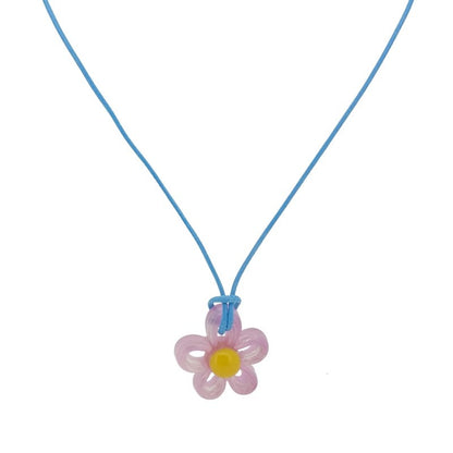 Floral Anhänger Halskette Brehn
