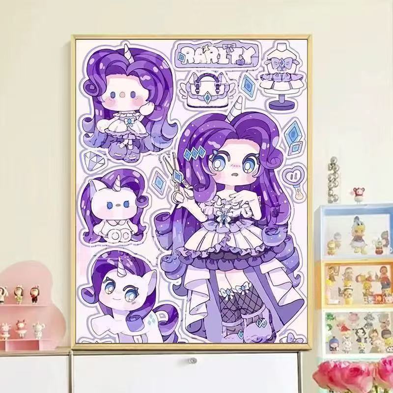 Niedliche Fantasy-Charakter Wandkunst Brehn