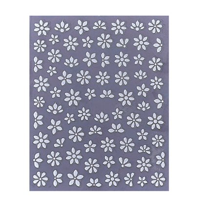 Dekorative Florale Nagel Kunst Aufkleber  1791507059