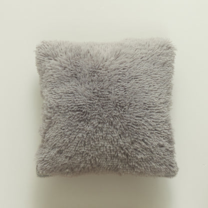 Plüschweiche Textur Dekokissen