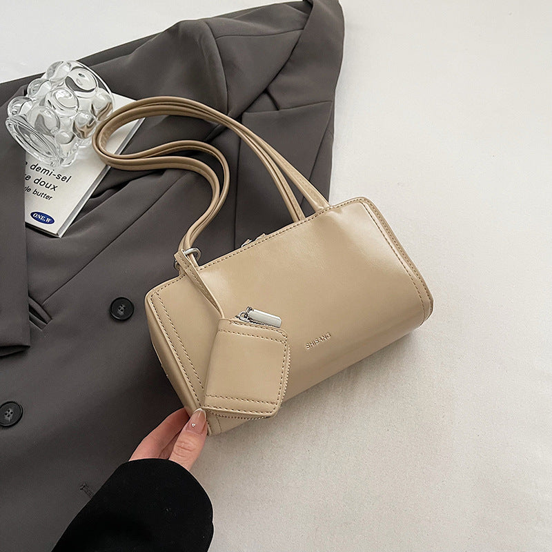 Elegante strukturierte Handtasche Brehn