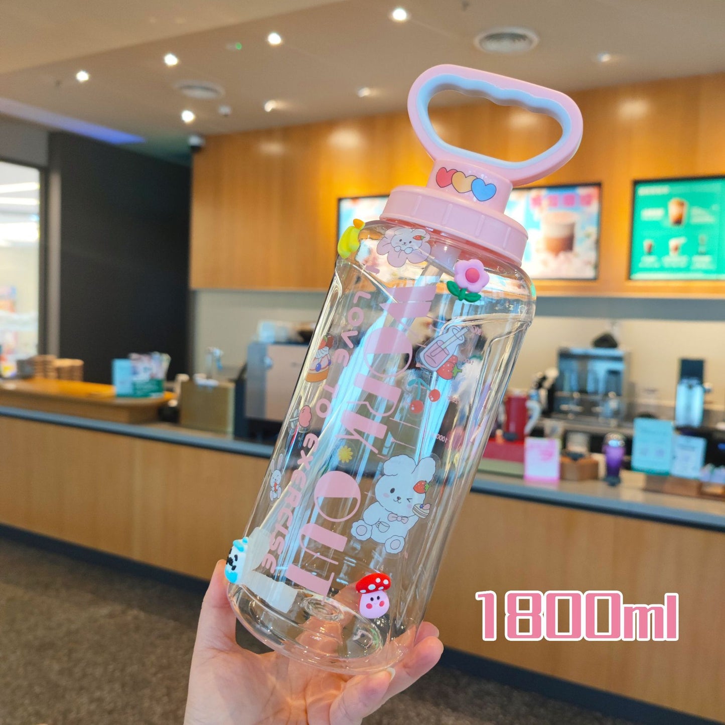 Damen Kreative Motivations-Trinkflasche Brehn