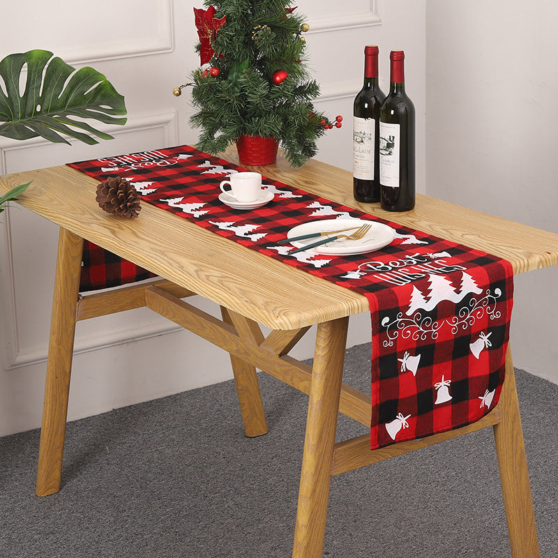 Festlicher Tischläufer mit Weihnachtsmotiv Brehn