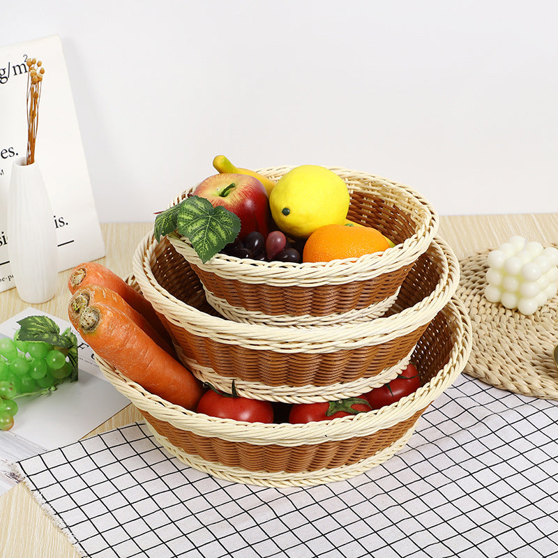 Artisan Woven Serving Bowl Brehn