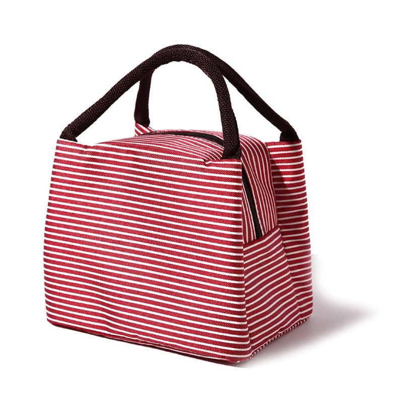 Isolierte Lunch-Tasche mit Stilvollen Streifen Brehn