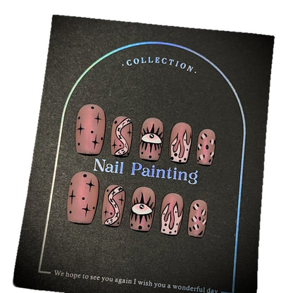 Künstlerisches Nagelkunstdesign