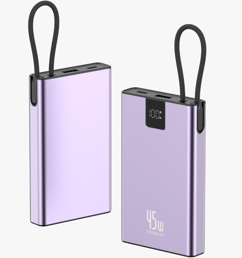 Tragbare Hochleistungs-Powerbank mit Intelligenter Ladeanzeige und Usb-C-Anschluss Brehn