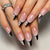 Kunstvolle Nagelkunst im eleganten Stiletto-Design Brehn