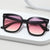 Damen oversized Design-Sonnenbrille mit animalischem Muster Brehn