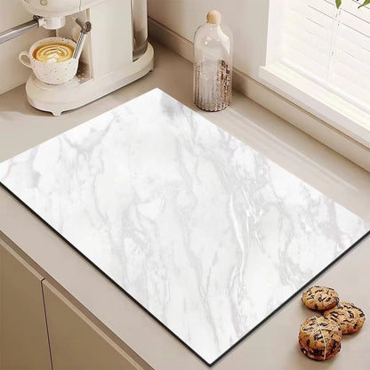 Luxus Marmor Design Küchenmatte