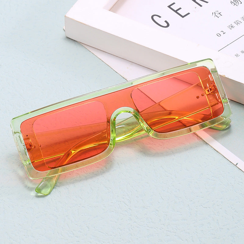 Damen Oversize-Sonnenbrille mit quadratischem Design Brehn