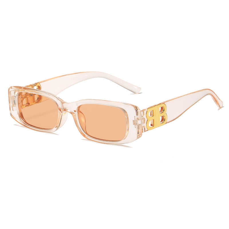 Damen Modische Rechteckige Sonnenbrille Brehn