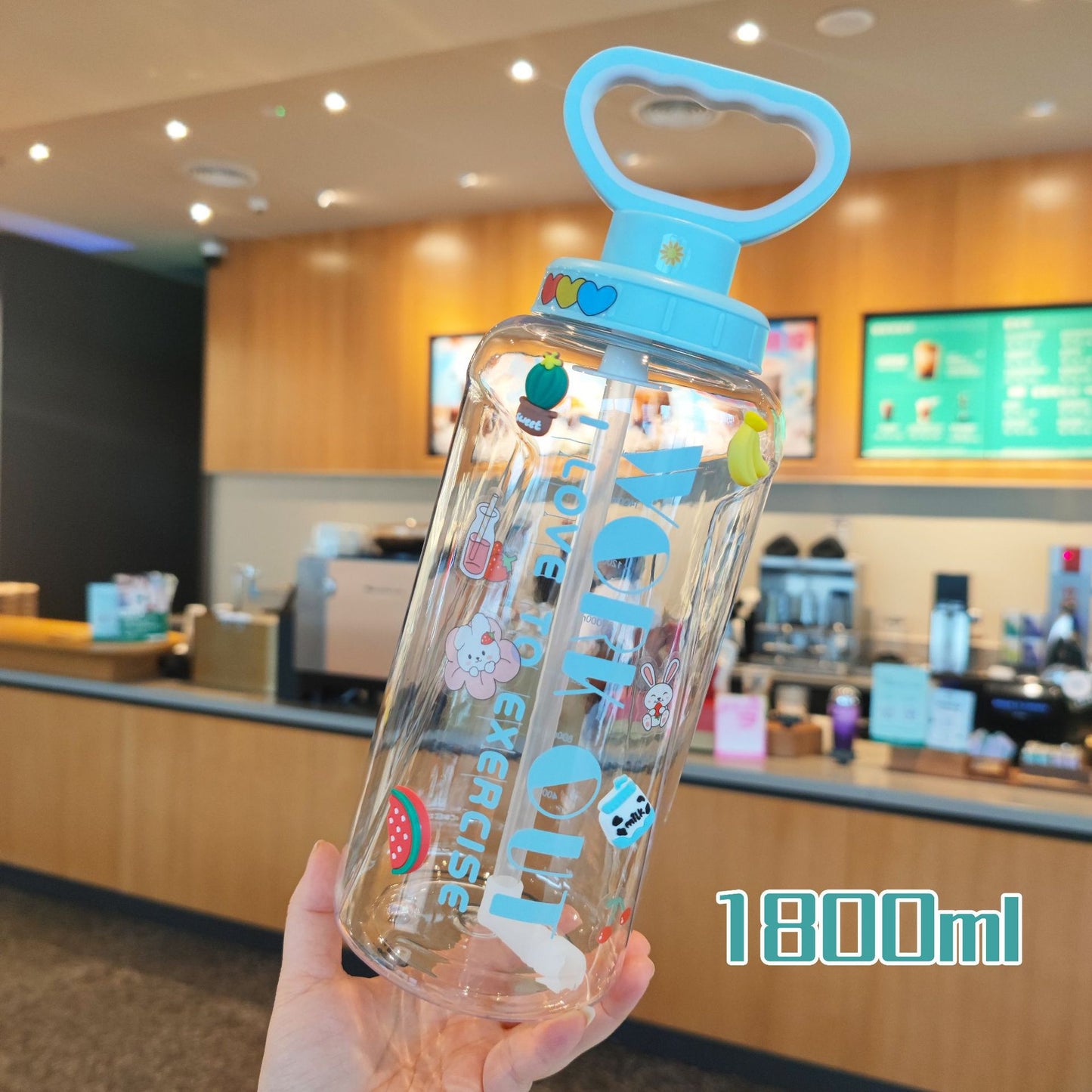 Damen Kreative Motivations-Trinkflasche Brehn