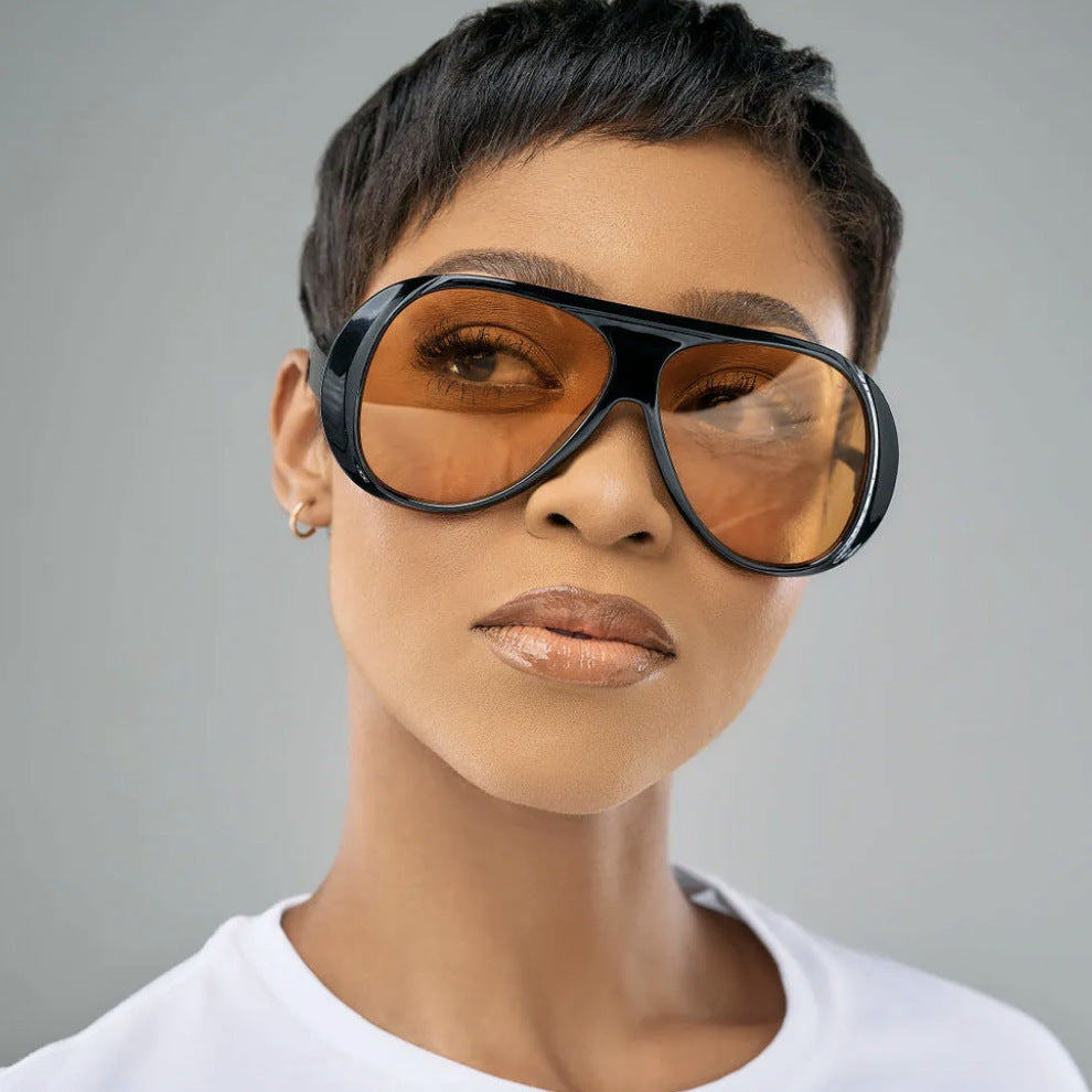 Damen modische Pilotensonnenbrille Brehn