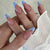 Kunstnagelset mit eleganten Ombre-Verläufen und modernen Spitzen Brehn