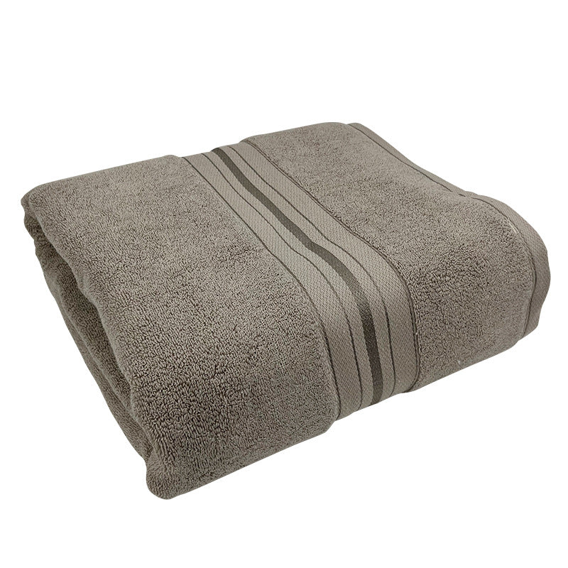 Hochwertiges Frottee-Badetuch Mit Eleganter Streifendetail Brehn