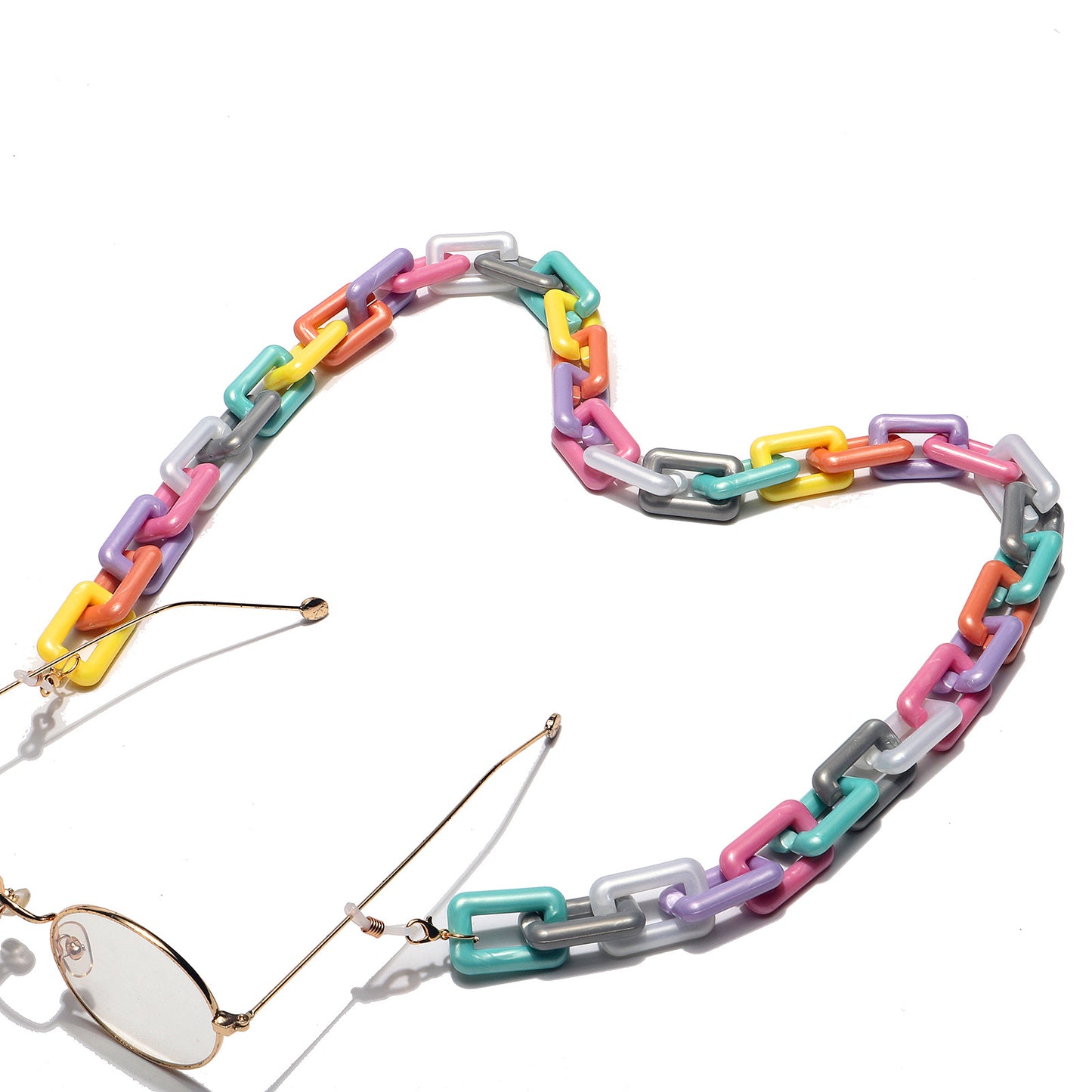 Bunte Chunky Brillen Kette Brehn