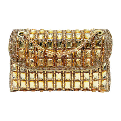 Glamorous Ketten-Verbund Abend-Clutch