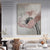 Elegante Blumen Wandkunst