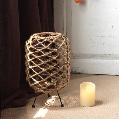 Dekorativer Korb mit Naturfaser-Design Brehn