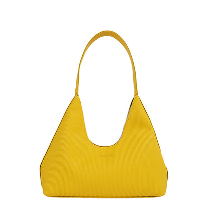 Texturierte Hobo-Schultertasche Brehn